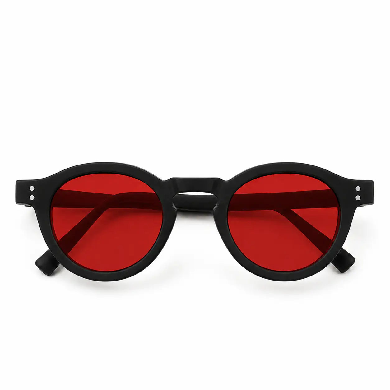 OQ Club Otto Night Blue Light Blocking Glasses - Red Lens, Black frame