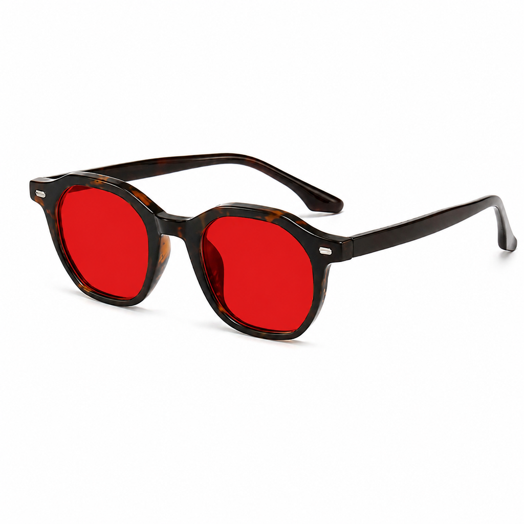 OQ Club Aura Night Blue Light Blocking Glasses - Red Lens