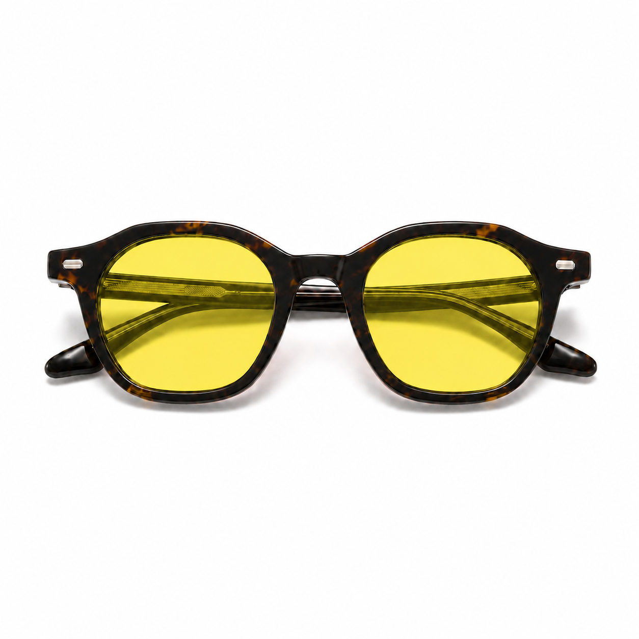 OQ Club Aura Day Blue Light Glasses - Amber Lens, Tortoise frame