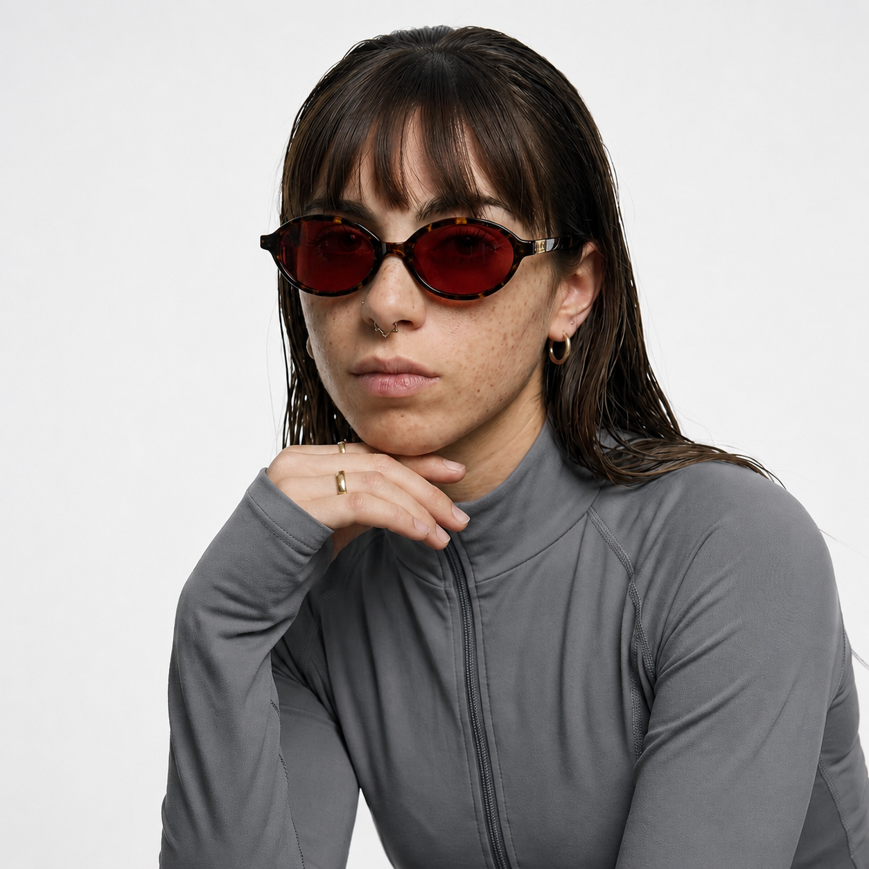 OQ Club Glow Night Blue Light Blocking Glasses - Red Lens