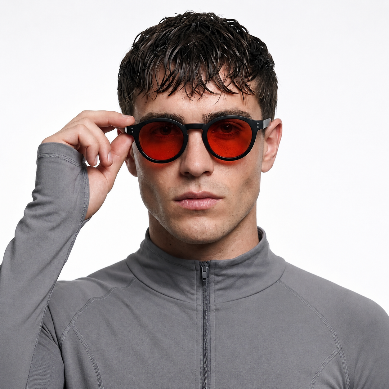 OQ Club Otto Night Blue Light Blocking Glasses - Red Lens
