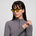 OQ Club Aura Day Blue Light Glasses - Amber Lens